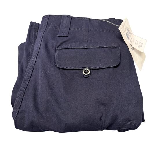 Ralph Lauren Sport Pants - Ralph Lauren Sport Pants Womens 10 Navy Blue Cargo Utility Ankle Zip NOS NEW